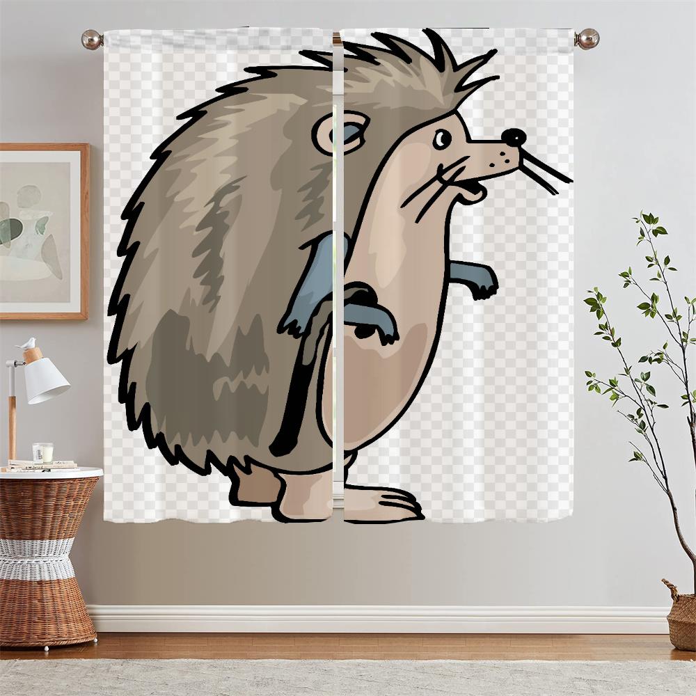 Cartoon Hedgehog Curtains Kitchen Curtains for Living Room 2 Elegant Pieces Bedroom Decoration Cover Curtain Tiebacks Tentacles W50xH70cmx2pcs-CL
Cartoon Hedgehog Curtains Kitchen Curtains for Living Room 2 Elegant Pieces Bedroom Decoration Cover Curtain Tiebacks Tentacles W50xH70cmx2pcs-CL