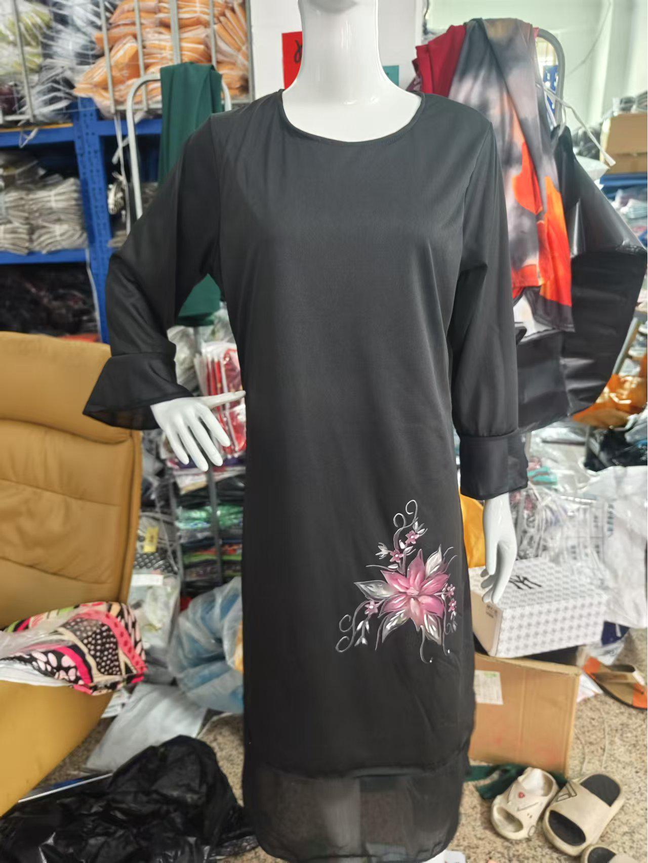 2024 Slimming Long Printed Dress XL чёрный
2024 Slimming Long Printed Dress XL чёрный