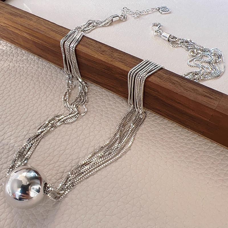 Многослойное ожерелье Foxanry для женщин, модное минималистичное индивидуальное круглое геометрическое ювелирное изделие ручной работы, подарки для вечеринок 50cm серебряный
Многослойное ожерелье Foxanry для женщин, модное минималистичное индивидуальное круглое геометрическое ювелирное изделие ручной работы, подарки для вечеринок 50cm серебряный