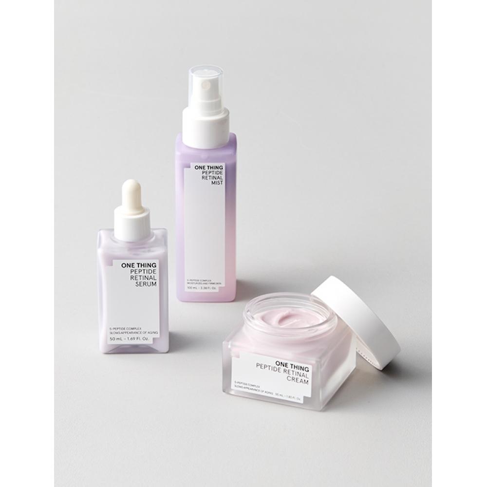 One Thing Exclusive Launch Peptide Intensive Elasticity Set Mist 100ml+serum 50ml+cream 55ml
One Thing Exclusive Launch Peptide Intensive Elasticity Set Mist 100ml+serum 50ml+cream 55ml