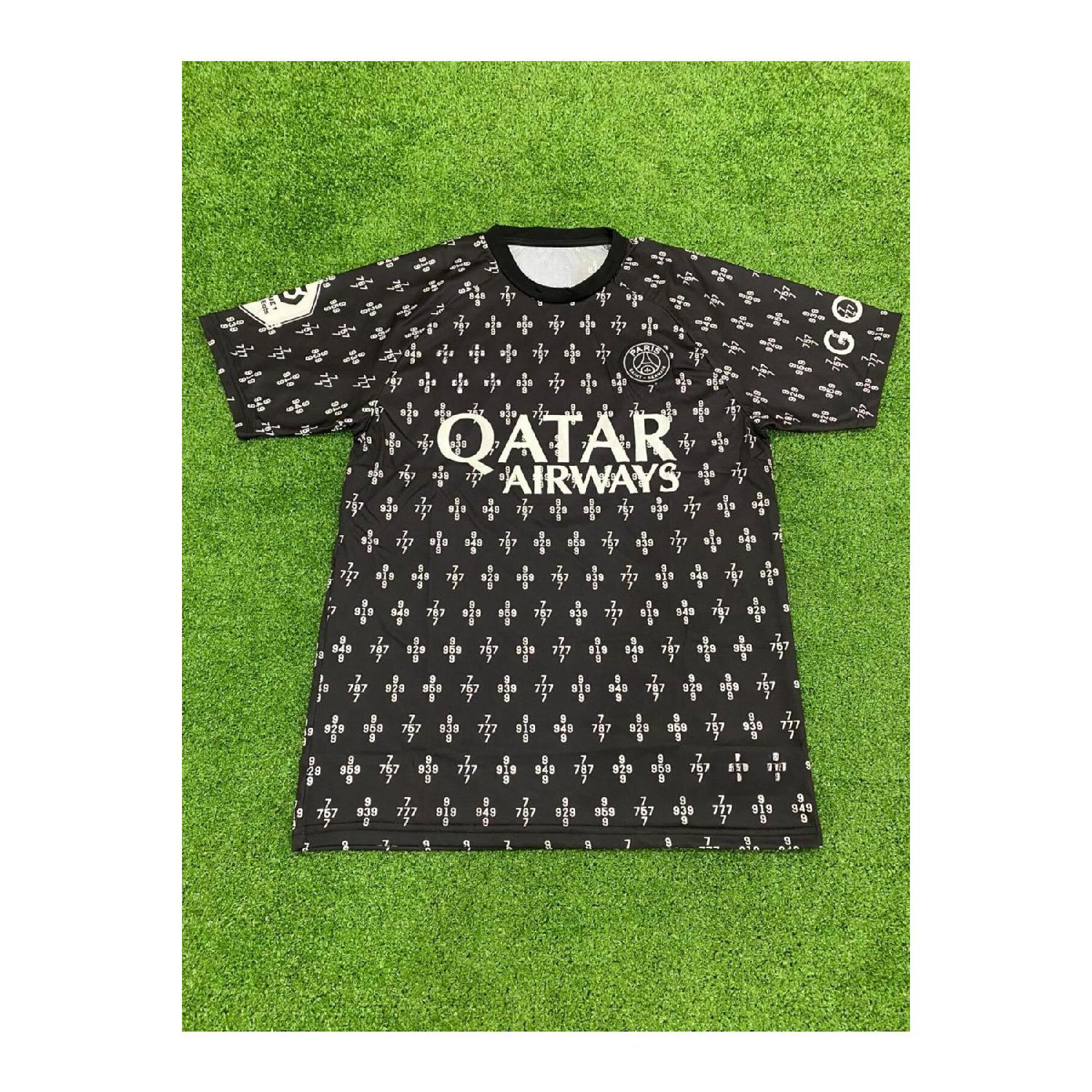 Черная футболка с номером Paris Special Design Psg Messi 30 и счастливыми номерами 
Черная футболка с номером Paris Special Design Psg Messi 30 и счастливыми номерами