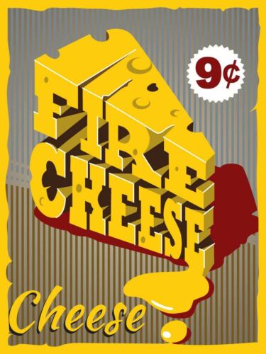 Fire Cheese Vintage Retro Metal SignAluminum 20x30cm(7.8x11.8inch)
Fire Cheese Vintage Retro Metal SignAluminum 20x30cm(7.8x11.8inch)
