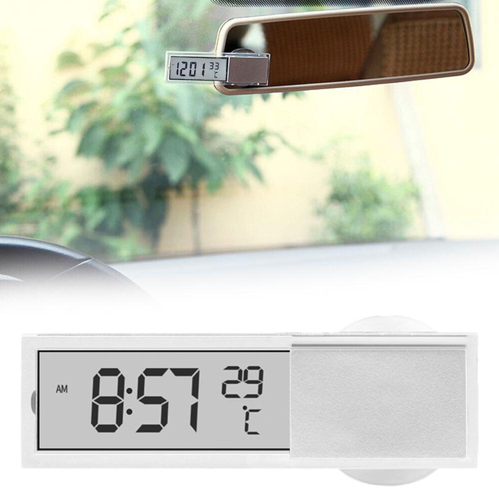 Electronic Clock Home Decor Liquid Crystal Display Desk Table Clocks LCD Car Timer Digital Grey Clock With Suction Cup For X6T8
Electronic Clock Home Decor Liquid Crystal Display Desk Table Clocks LCD Car Timer Digital Grey Clock With Suction Cup For X6T8