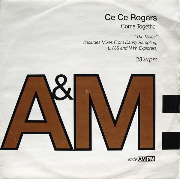 12inch Record CE CE ROGERS - Come Together (The Mixes) 5809991 A&M PM, A&M Rec 1995 UK Dance & Electronica Used
12inch Record CE CE ROGERS - Come Together (The Mixes) 5809991 A&M PM, A&M Rec 1995 UK Dance & Electronica Used
