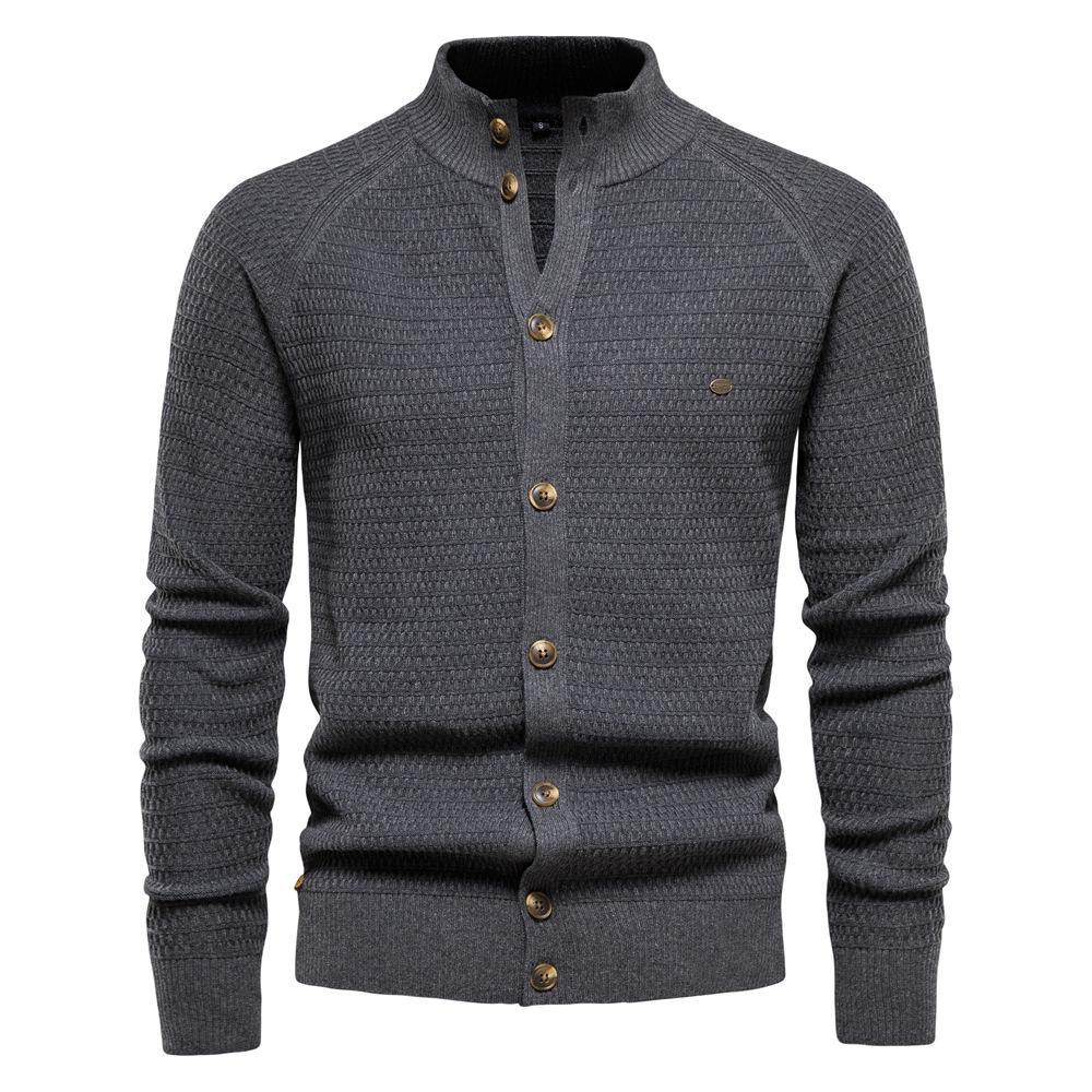 Premium Men s Autumn & Winter Green Cardigan Sweater - European & American Style Large темно-сірий
Premium Men s Autumn & Winter Green Cardigan Sweater - European & American Style Large темно-сірий