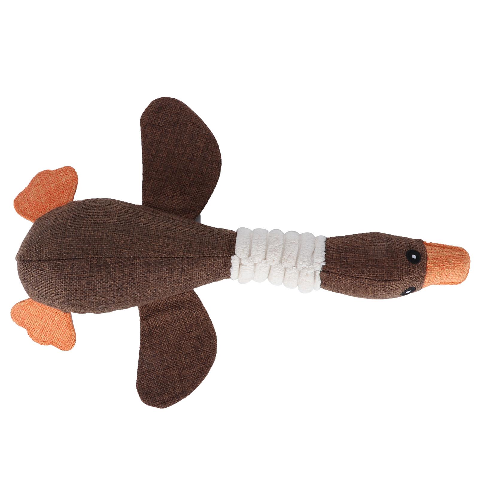 Funny Dog Squeaky Goose Durable Chew Toys Dog Cat Play Interactive Toys Pets SuppliesCoffee Color
Funny Dog Squeaky Goose Durable Chew Toys Dog Cat Play Interactive Toys Pets SuppliesCoffee Color