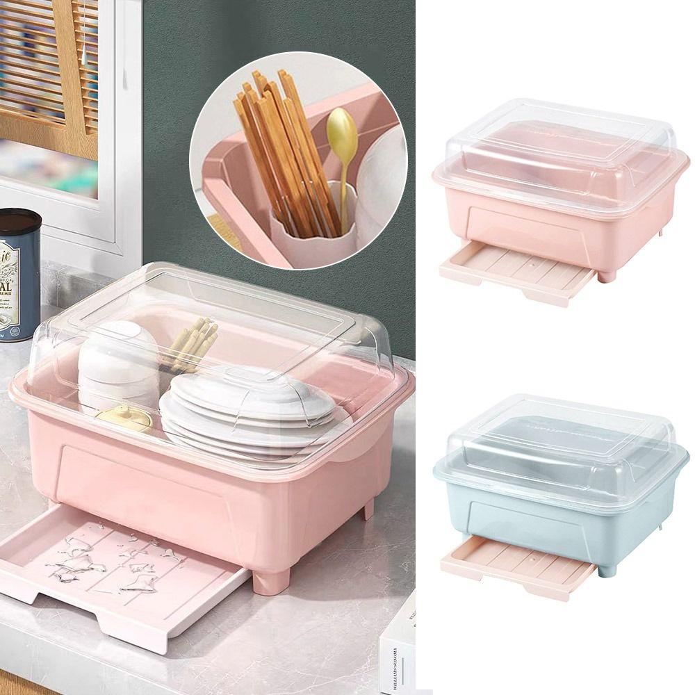 with Lid Utensils Drainer Box Plastic Kitchen Cutlery Tray Tableware Storage Box Kitchen Supplies синій
with Lid Utensils Drainer Box Plastic Kitchen Cutlery Tray Tableware Storage Box Kitchen Supplies синій