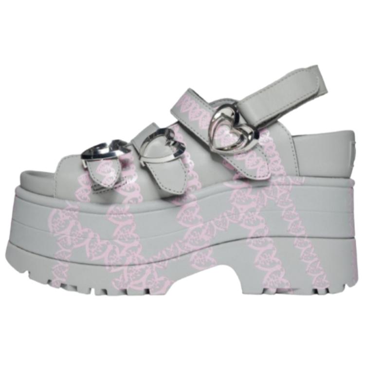 UGG Yueqi Qi X Кожа Мода Толстая Подошва Открытый Носок Блестящее Золото Клинья Римские Сандалии Женские сандалии Серый 1174810-GREY 38
UGG Yueqi Qi X Кожа Мода Толстая Подошва Открытый Носок Блестящее Золото Клинья Римские Сандалии Женские сандалии Серый 1174810-GREY 38