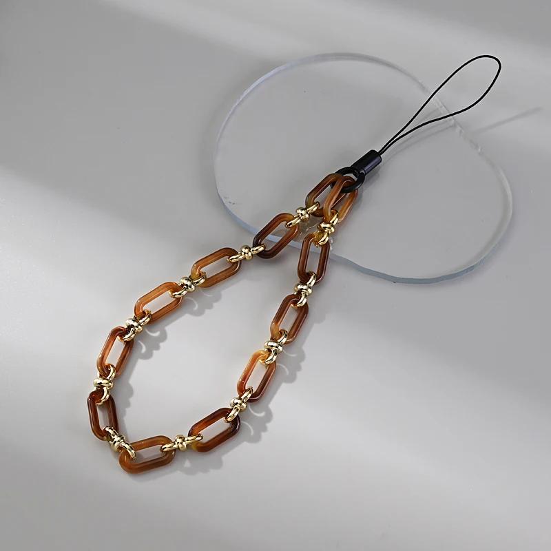 Classic Coloful Cellphone Hanging Cord Simple Metal Acrylic Beaded Mobile Phone Chain For Anti-Loss Telephone Lanyard Tether
Classic Coloful Cellphone Hanging Cord Simple Metal Acrylic Beaded Mobile Phone Chain For Anti-Loss Telephone Lanyard Tether