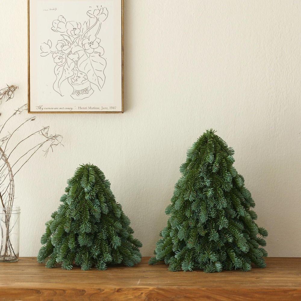 Tower Shaped Mini Snow Pine Tree Handmade Faux Noble Fir Elegant Mini Christmas Tree Living Room 30CM
Tower Shaped Mini Snow Pine Tree Handmade Faux Noble Fir Elegant Mini Christmas Tree Living Room 30CM