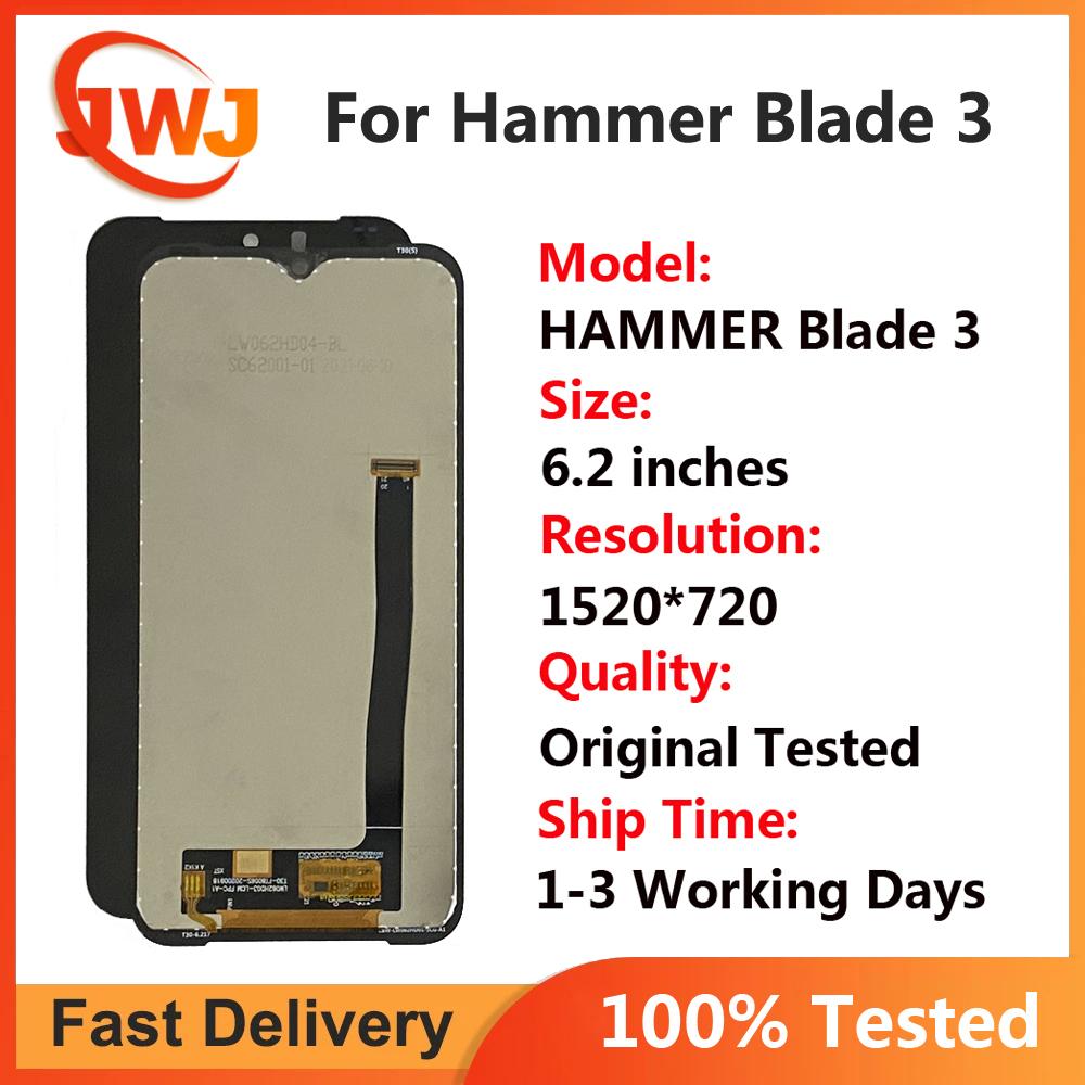 LCD Screen and Digitizer Full Assembly for myPhone Hammer Blade 3
LCD Screen and Digitizer Full Assembly for myPhone Hammer Blade 3