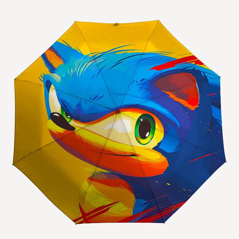 1PC Sonic Artwork Automatic Open/Close, 8-Rib Durable Frame Compact Travel Umbrella for Men & Women S1222041
1PC Sonic Artwork Automatic Open/Close, 8-Rib Durable Frame Compact Travel Umbrella for Men & Women S1222041