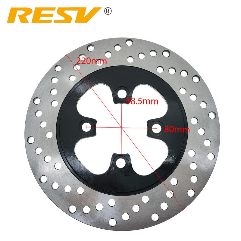 RESV 220mm for DY150-20 DY150-6 Motorcycle Rear Brake Disc Rotor Motorbike Rear Brake Pad
RESV 220mm for DY150-20 DY150-6 Motorcycle Rear Brake Disc Rotor Motorbike Rear Brake Pad