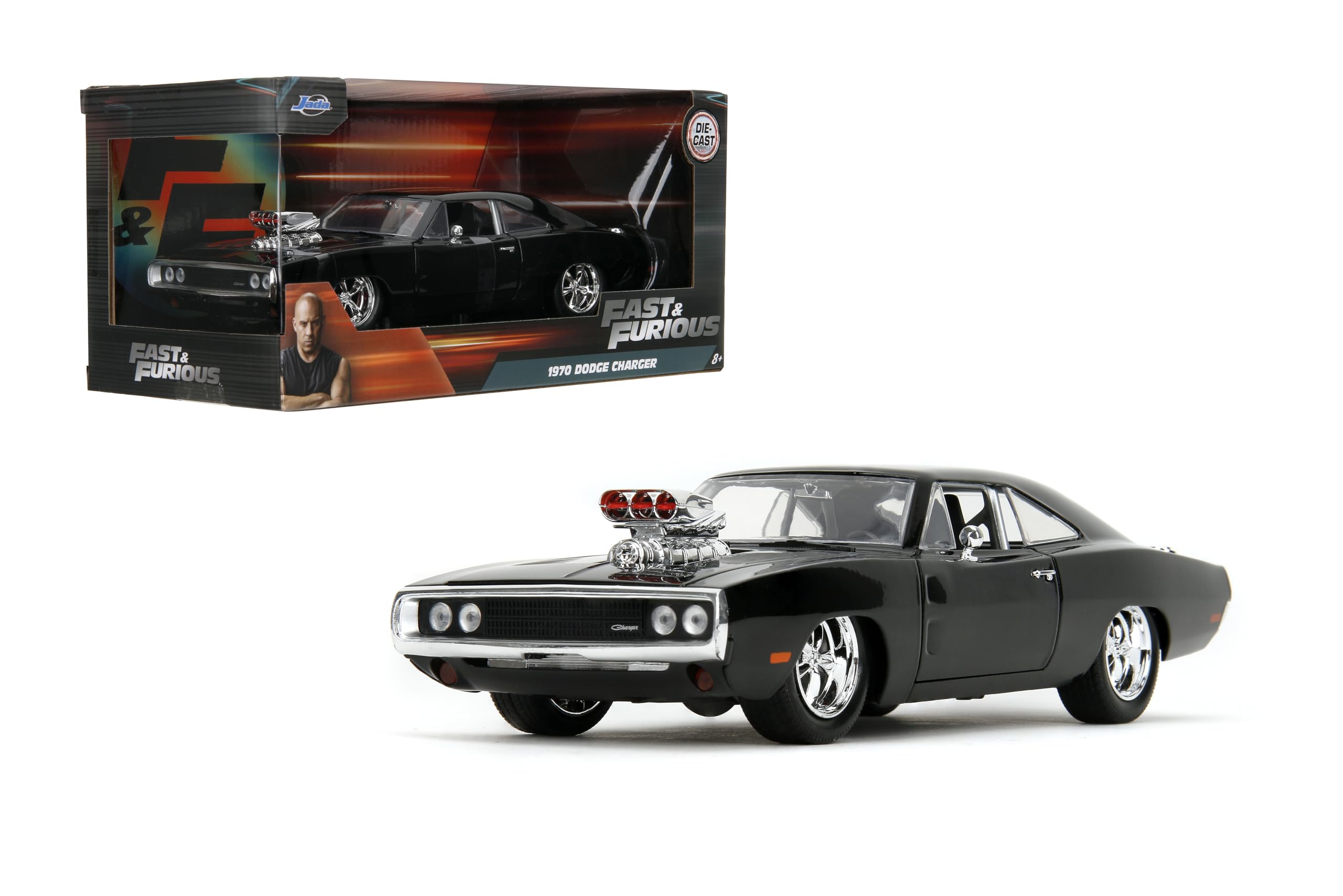 JADATOYS Fast Furious Diecast Car Dodge Charger Movie 1 Minicar 124 & DOM s R/T чёрный
JADATOYS Fast Furious Diecast Car Dodge Charger Movie 1 Minicar 124 & DOM s R/T чёрный