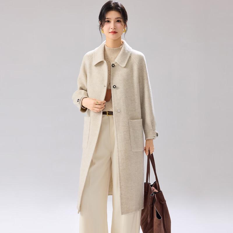 Women s 100% Lamb Wool Double-Sided Long Winter Coat S
Women s 100% Lamb Wool Double-Sided Long Winter Coat S