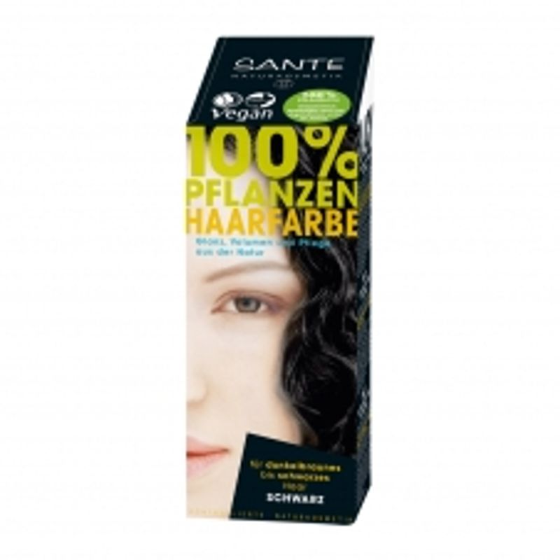 Sante Веганская краска для волос (черный) 100г
Sante Веганская краска для волос (черный) 100г