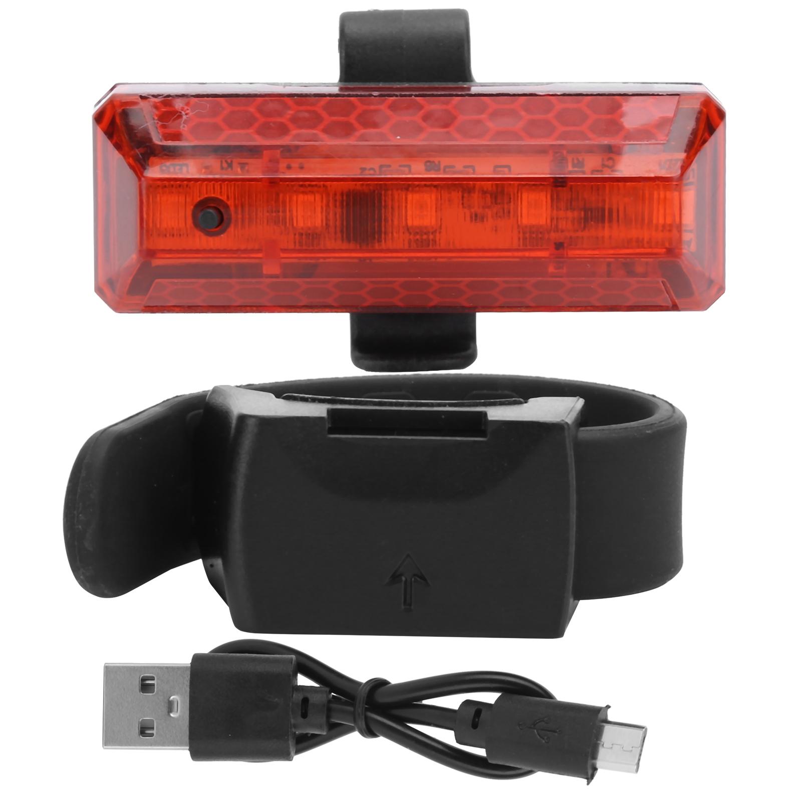 USB Charging Bicycle Taillight Cycling 5LED Light Safety Reflective Cycle Warning LampRed Light Red
USB Charging Bicycle Taillight Cycling 5LED Light Safety Reflective Cycle Warning LampRed Light Red