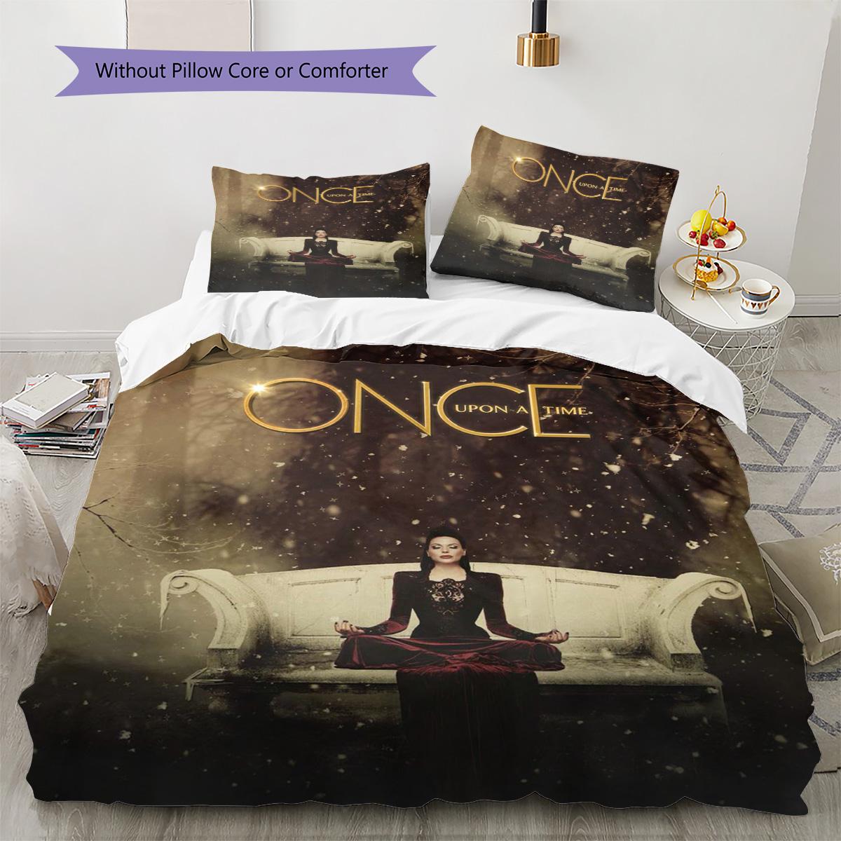 Once Upon a Time Pattern Bedding Quilt Set Quilt Cover Pillowcase Home Decoration Birthday Gift (1 * duvet cover + 2 * pillowcase, without core) 135x200cm
Once Upon a Time Pattern Bedding Quilt Set Quilt Cover Pillowcase Home Decoration Birthday Gift (1 * duvet cover + 2 * pillowcase, without core) 135x200cm