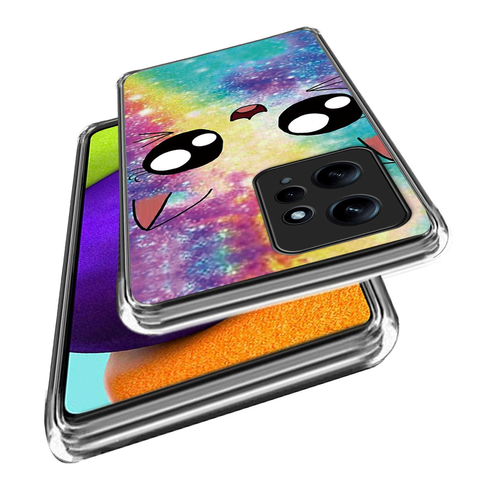 For Xiaomi Redmi Note 12 4G Phone Case Pattern Printed Design Soft TPU Back Cover Rainbow Cat
For Xiaomi Redmi Note 12 4G Phone Case Pattern Printed Design Soft TPU Back Cover Rainbow Cat