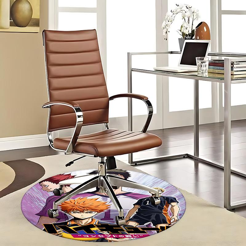1pc Haikyuu! Anime Volleyball Team Round Carpet - Office Chair Mat, Anti-Slip Rug for Home Decor, Bedroom, Living Room, Game Room, Dormitory, Seasonal 80cm by 80cm
1pc Haikyuu! Anime Volleyball Team Round Carpet - Office Chair Mat, Anti-Slip Rug for Home Decor, Bedroom, Living Room, Game Room, Dormitory, Seasonal 80cm by 80cm