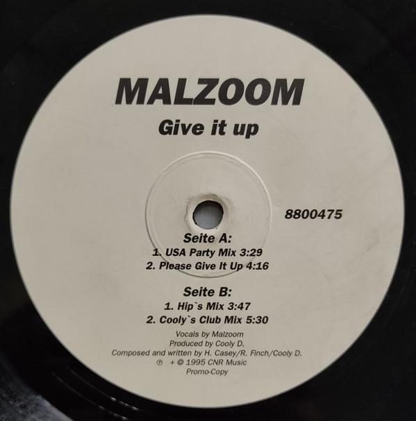 12inch Record MAL ZOOM - Give It Up 8800475PROMO CNR Music 1995 US Dance & Electronica Used
12inch Record MAL ZOOM - Give It Up 8800475PROMO CNR Music 1995 US Dance & Electronica Used