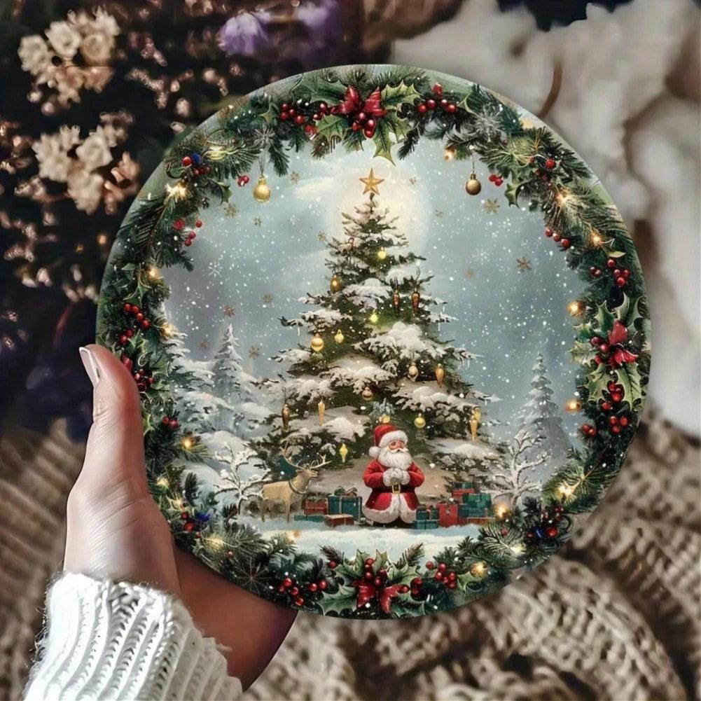 Vintage Santa Christmas Tree Metal Tin Sign 8x8 Inch Retro Wall Art Home Decor Bar Cafe Garage Holiday Aluminum Painting 20x20 разноцветный
Vintage Santa Christmas Tree Metal Tin Sign 8x8 Inch Retro Wall Art Home Decor Bar Cafe Garage Holiday Aluminum Painting 20x20 разноцветный