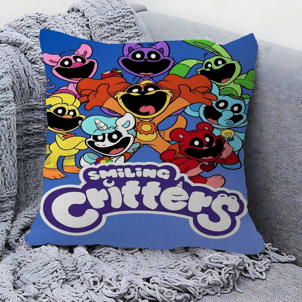 Game SSmiling CCritters Cushion Cover Pillowcase Upholstery Sofa Throw Pillow Home Decor Pillowcas 30x30 cm
Game SSmiling CCritters Cushion Cover Pillowcase Upholstery Sofa Throw Pillow Home Decor Pillowcas 30x30 cm