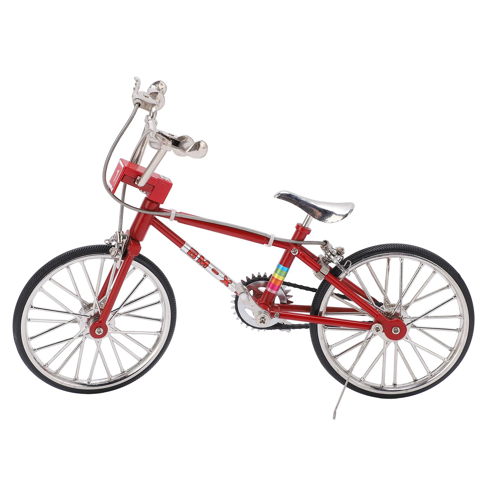 Mini Bike Model Ornament High Simulation Vivid Details Compact Structure Finger Bikes Toys for Desktop Decoration DIY
Mini Bike Model Ornament High Simulation Vivid Details Compact Structure Finger Bikes Toys for Desktop Decoration DIY