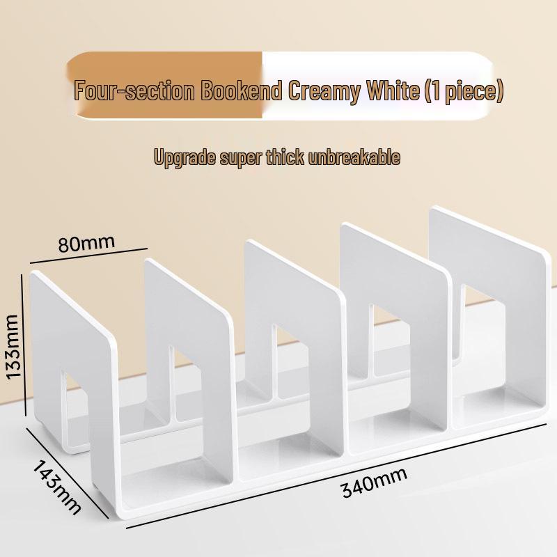 Acrylic Book Stand & Clip: Desktop Bookshelf Organizer & Storage Divider
Acrylic Book Stand & Clip: Desktop Bookshelf Organizer & Storage Divider