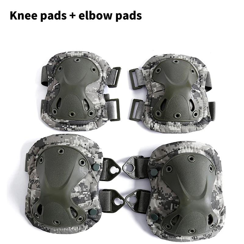 Tactical Knee & Elbow Pads - Military-Grade Protection for CS, Airsoft, Hunting, Outdoor Sports & Safety Gear
Tactical Knee & Elbow Pads - Military-Grade Protection for CS, Airsoft, Hunting, Outdoor Sports & Safety Gear