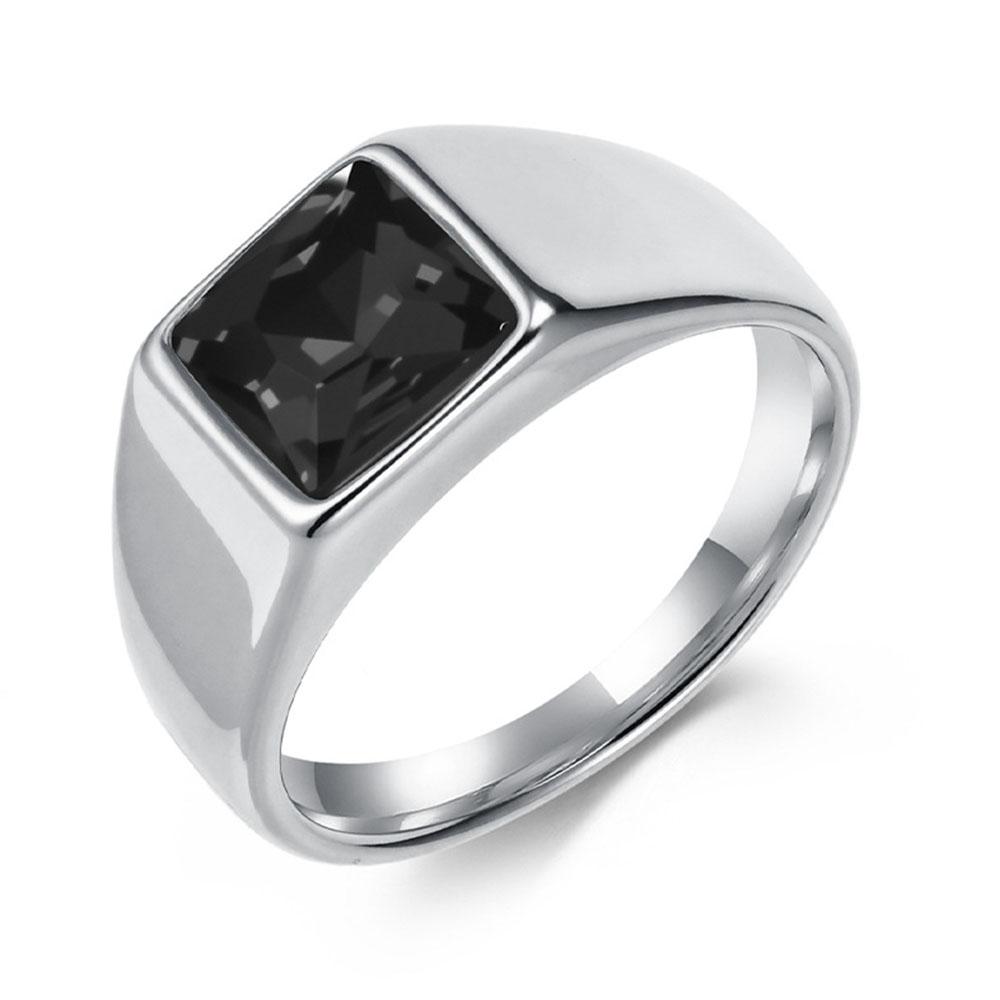 European and American Square Faceted Glass Gemstone Titanium Steel Ring Personality Fashion Stainless Steel Hand Jewellery 8
European and American Square Faceted Glass Gemstone Titanium Steel Ring Personality Fashion Stainless Steel Hand Jewellery 8