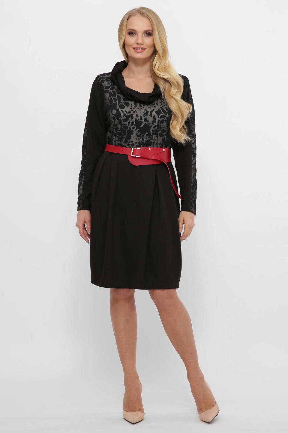 Трикотажне плаття із сіткою Tatiana СОНЯ 5XL чорний
Трикотажне плаття із сіткою Tatiana СОНЯ 5XL чорний