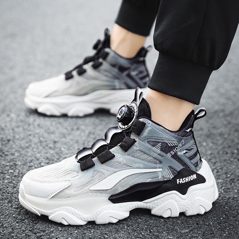 Boys sports shoes Children s rotating button breathable running shoes 2025 autumn new middle-aged and older boys basketball shoes 36
Boys sports shoes Children s rotating button breathable running shoes 2025 autumn new middle-aged and older boys basketball shoes 36