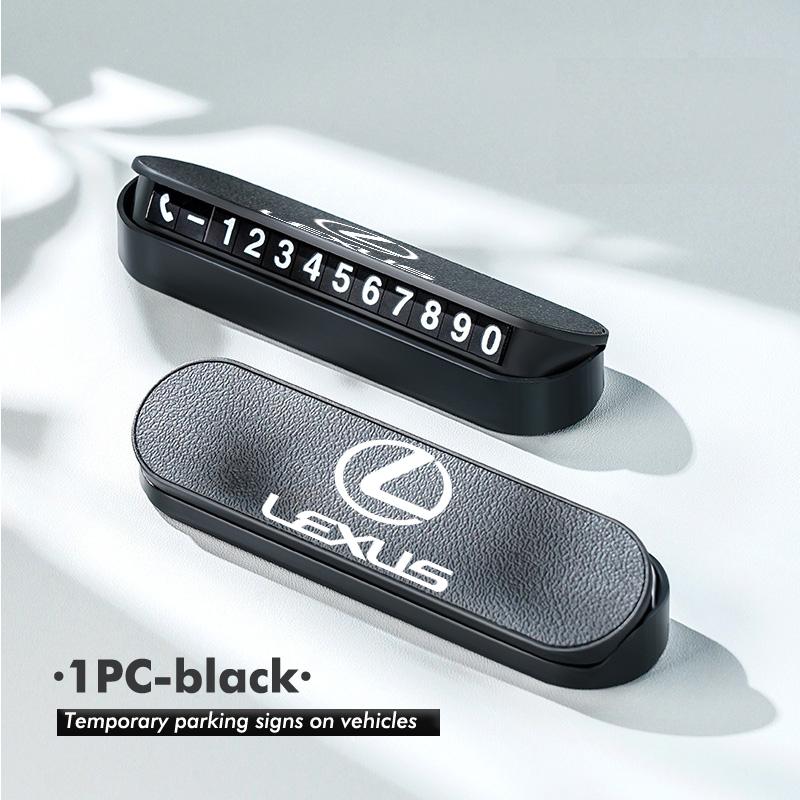 Suede Leather Car Temporary Parking Card Phone Number Plate For Lexus RX350 IS250 CT200h ES250 ES300h NX300h IS200 GS300
Suede Leather Car Temporary Parking Card Phone Number Plate For Lexus RX350 IS250 CT200h ES250 ES300h NX300h IS200 GS300