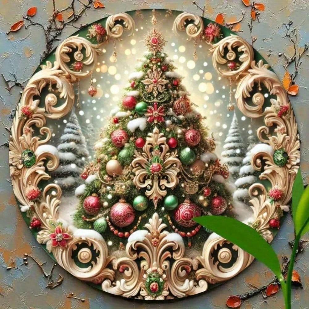 Christmas Tree Round Metal Sign 2D Wall Art For Home Door Farmhouse Room Decor 20x20 різнокольоровий
Christmas Tree Round Metal Sign 2D Wall Art For Home Door Farmhouse Room Decor 20x20 різнокольоровий