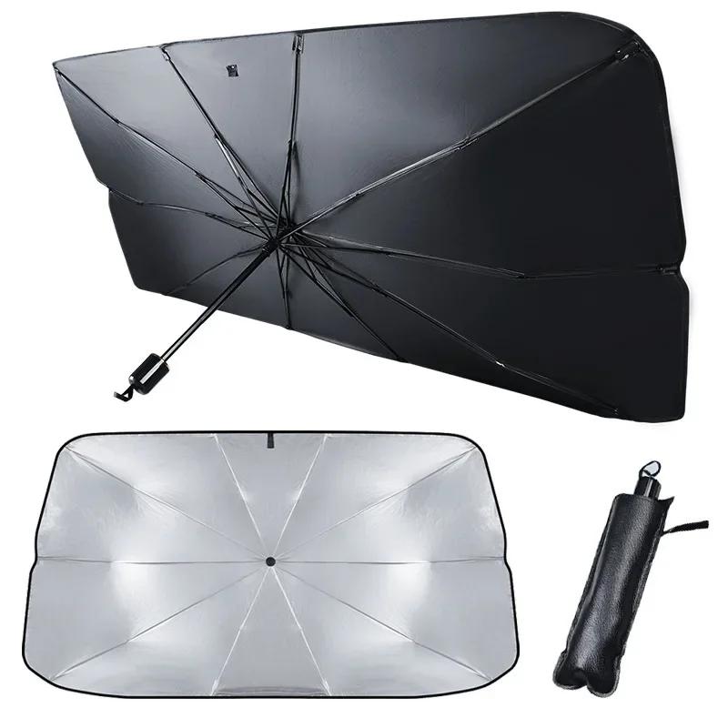 Car Sunshade Retractable Sunscreen Heat Insulation Front Windshield Parasol UV Rays Front Windshield Sunshade Car Accessories
Car Sunshade Retractable Sunscreen Heat Insulation Front Windshield Parasol UV Rays Front Windshield Sunshade Car Accessories