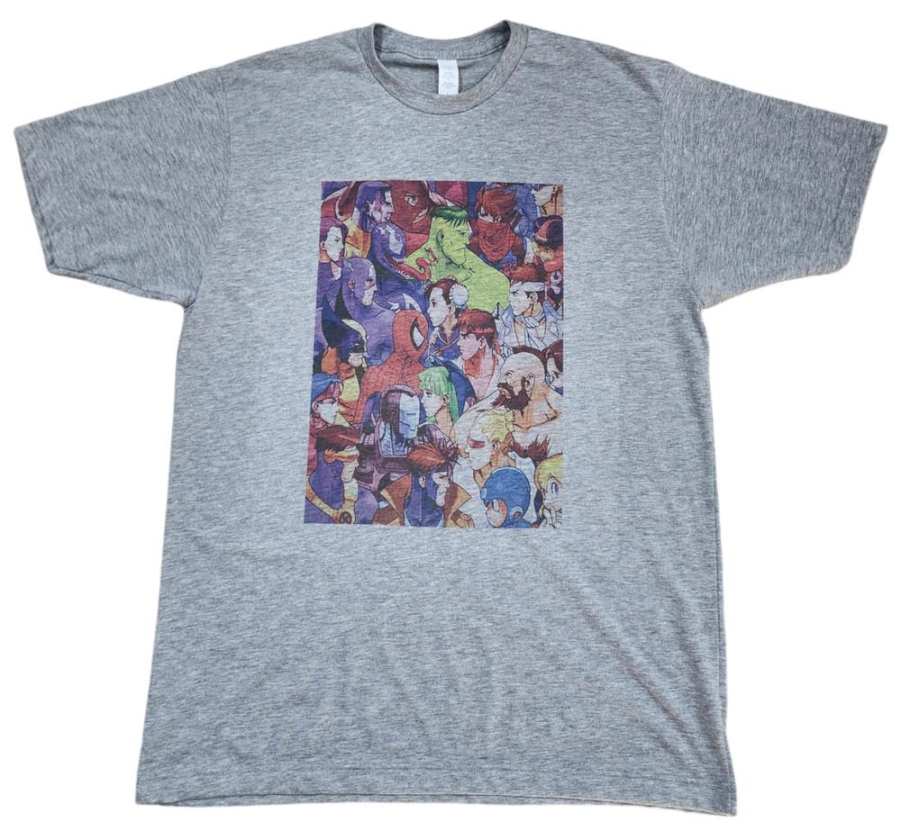 Marvel VS Capcom Arcade Men039s Tshirts Vintage Gray Retro Soft Style Gift Idea Unisex T-Shirt S
Marvel VS Capcom Arcade Men039s Tshirts Vintage Gray Retro Soft Style Gift Idea Unisex T-Shirt S