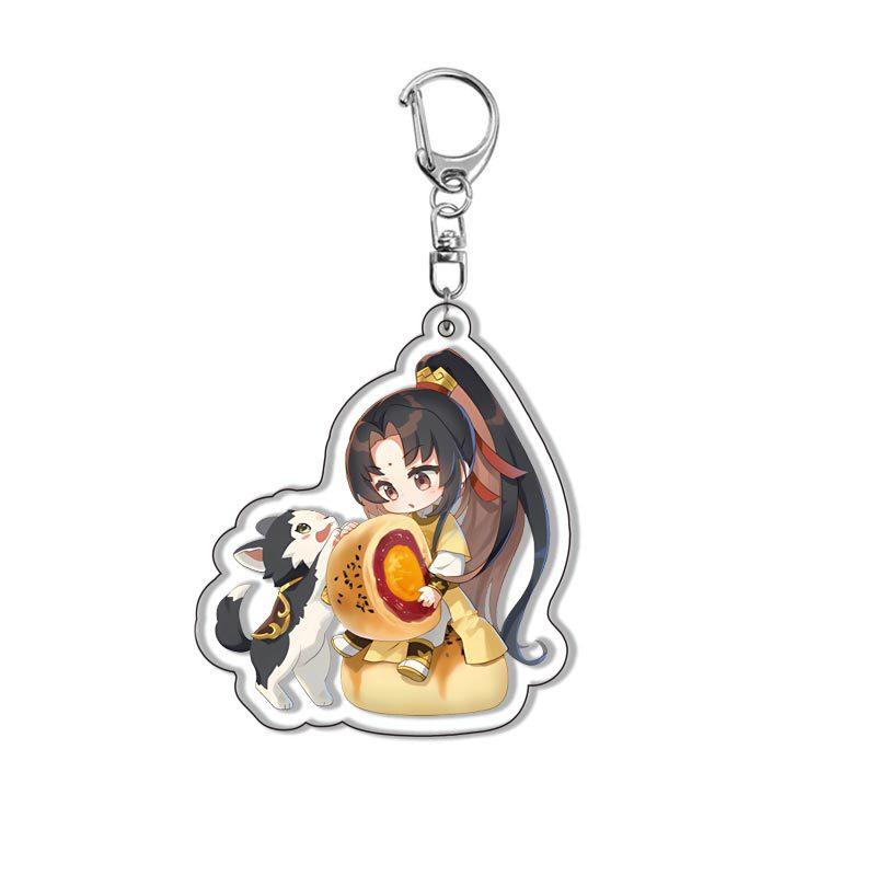 Creative Mo Dao Zu Shi Keychain Cute Fashion Chen QingLing Lan Wangji Wei Wuxian Bag Pendant Keyrings Jewelry Accessories Gift
Creative Mo Dao Zu Shi Keychain Cute Fashion Chen QingLing Lan Wangji Wei Wuxian Bag Pendant Keyrings Jewelry Accessories Gift