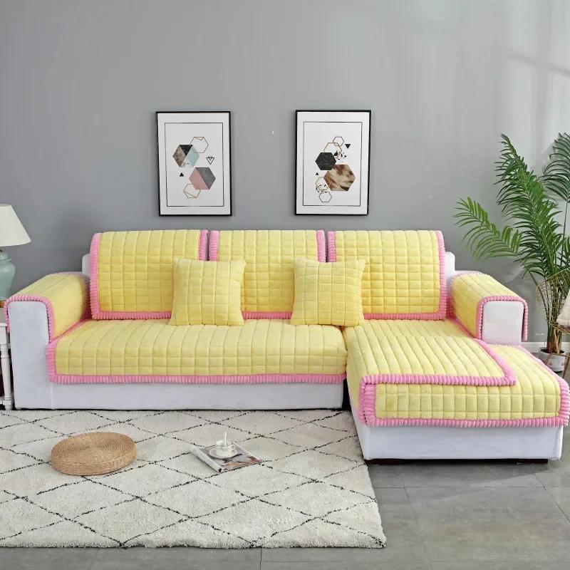 Утолщенный современный плюшевый чехол для дивана, зимний теплый коврик для дивана, сплошной цвет, противоскользящие диванные полотенца, подушки, чехлы для дивана для гостиной 70x70cm 1pcs
Утолщенный современный плюшевый чехол для дивана, зимний теплый коврик для дивана, сплошной цвет, противоскользящие диванные полотенца, подушки, чехлы для дивана для гостиной 70x70cm 1pcs