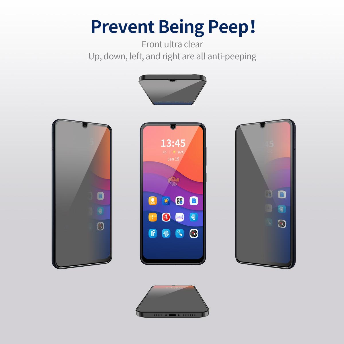 ENKAY HAT PRINCE For Samsung Galaxy A05 4G/A05s 4G Privacy Screen Protector Anti-peep Film Full Glue As Shown A
ENKAY HAT PRINCE For Samsung Galaxy A05 4G/A05s 4G Privacy Screen Protector Anti-peep Film Full Glue As Shown A