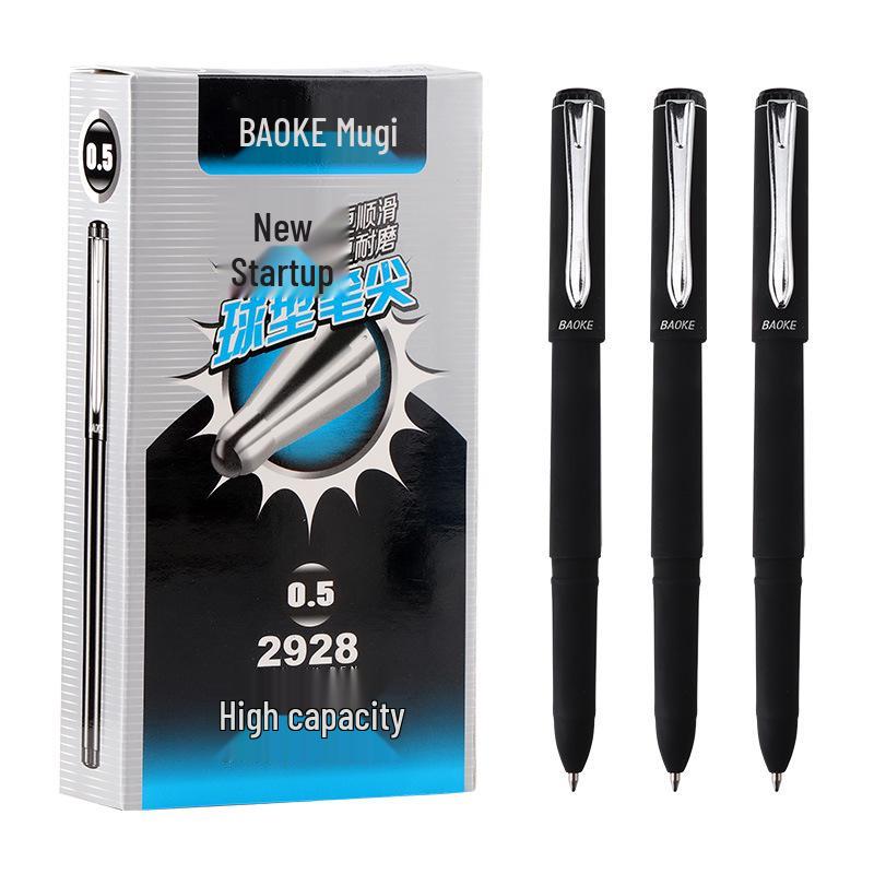 BaoKe PC2928 Gel Signature Pen, 0.5mm, Pull-Off Cap, Custom Logo Option, Stylish for Business & Office. 0.5MM
BaoKe PC2928 Gel Signature Pen, 0.5mm, Pull-Off Cap, Custom Logo Option, Stylish for Business & Office. 0.5MM