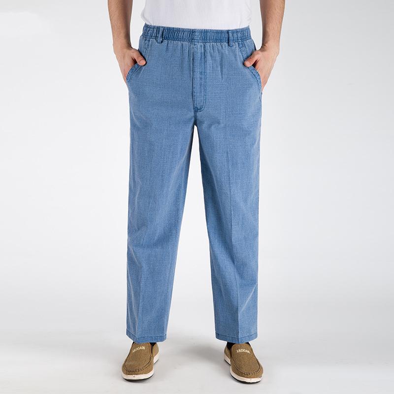 Мужские летние тонкие льняные брюки, свободные прямые повседневные брюки с высокой талией, большие размеры 
Мужские летние тонкие льняные брюки, свободные прямые повседневные брюки с высокой талией, большие размеры