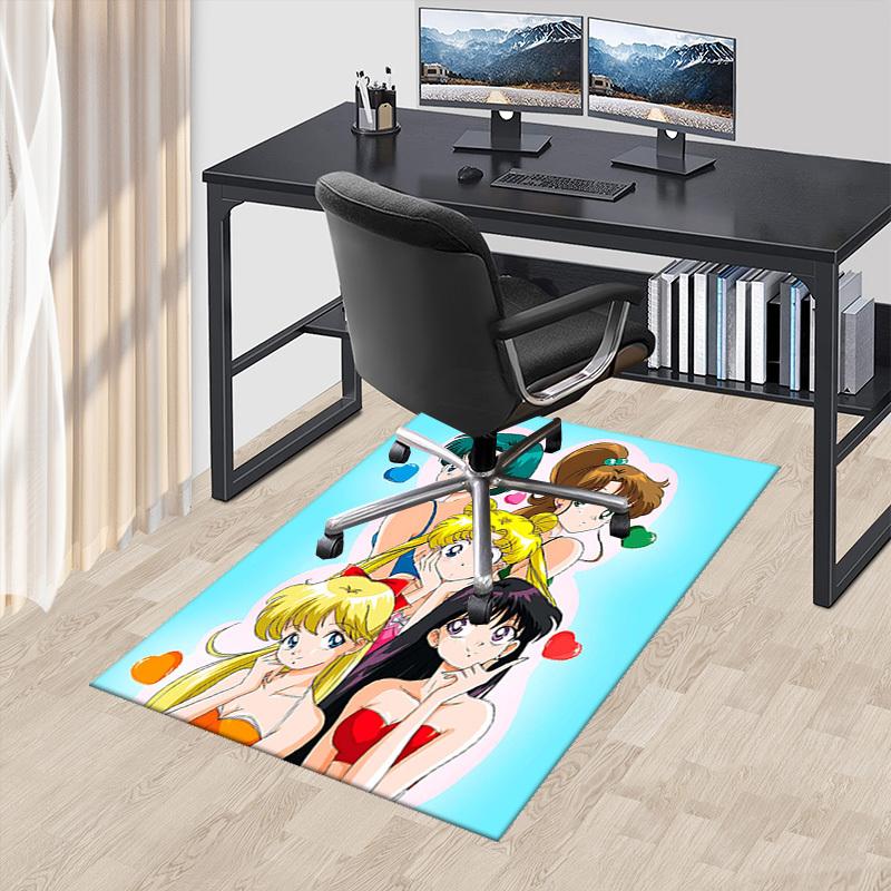 1pc Sailor Moon Anime Cartoon Design Office Chair Mat Non-Slip Carpet for Home Decor, Suitable for All Seasons, Perfect Gift for Fans.O052 60cm by 90cm
1pc Sailor Moon Anime Cartoon Design Office Chair Mat Non-Slip Carpet for Home Decor, Suitable for All Seasons, Perfect Gift for Fans.O052 60cm by 90cm