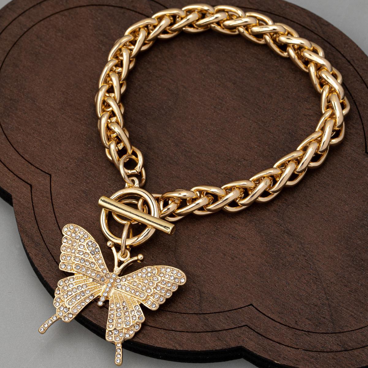 European and American Cross-border Jewelry: French Retro Butterfly Bracelet - High-end Style, Versatile Fashion Accessory
European and American Cross-border Jewelry: French Retro Butterfly Bracelet - High-end Style, Versatile Fashion Accessory