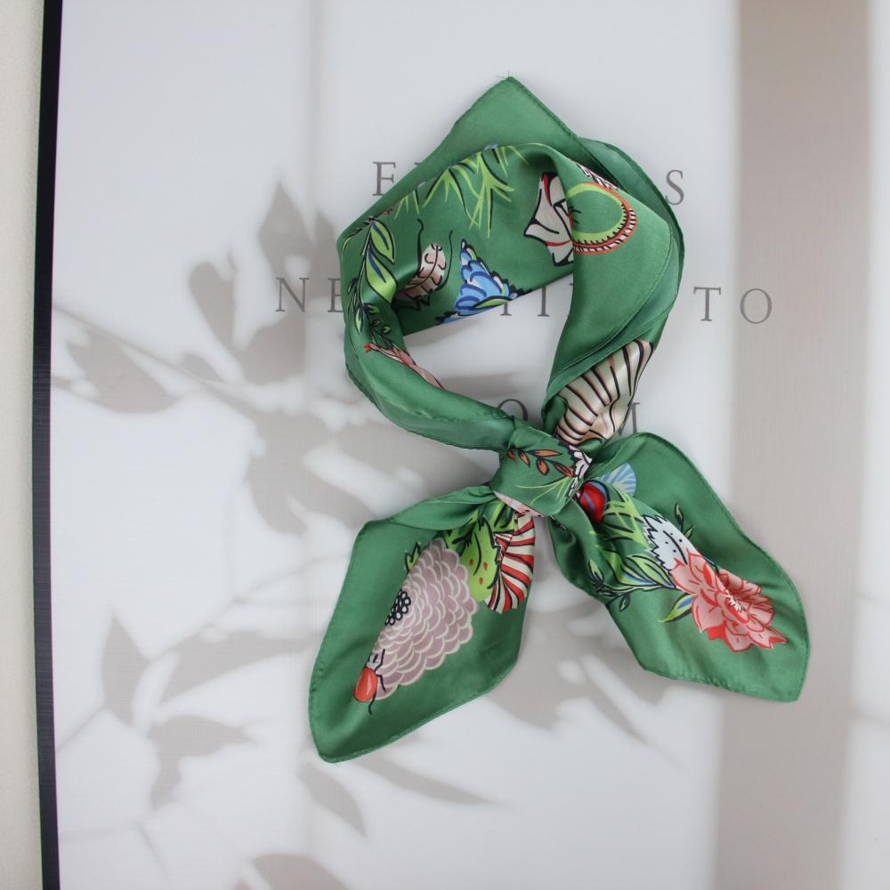 68cm Butterfly Flower Scarf Polyester Fiber for All Seasons Scarf for Women Trendy and Versatile Neck Gaiter Shawl Hijab зелёный
68cm Butterfly Flower Scarf Polyester Fiber for All Seasons Scarf for Women Trendy and Versatile Neck Gaiter Shawl Hijab зелёный