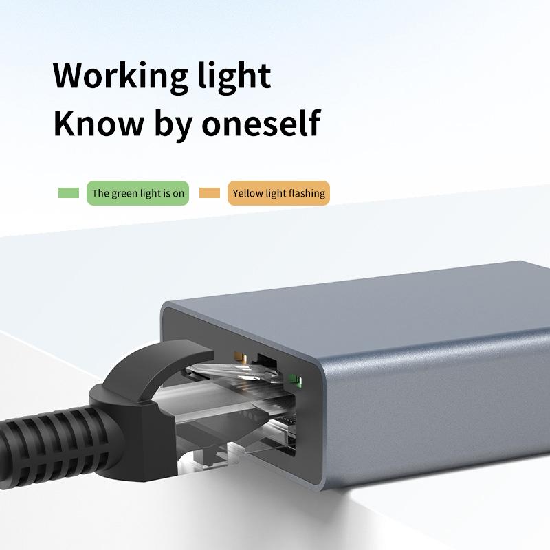 1000 Мбіт/с Type-C до Rj45 Інтернет-кабель Plug and Play Usb до мережевого адаптера Ethernet Підтримка заряджання Pd для мобільного телефону/планшета
1000 Мбіт/с Type-C до Rj45 Інтернет-кабель Plug and Play Usb до мережевого адаптера Ethernet Підтримка заряджання Pd для мобільного телефону/планшета