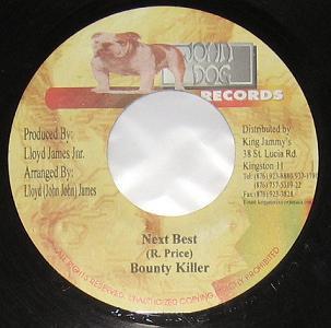 7inch Record BOUNTY KILLER - Next Best NONE John Dog Record 2002 Jamaica Reggae, Ska & Dub Used
7inch Record BOUNTY KILLER - Next Best NONE John Dog Record 2002 Jamaica Reggae, Ska & Dub Used