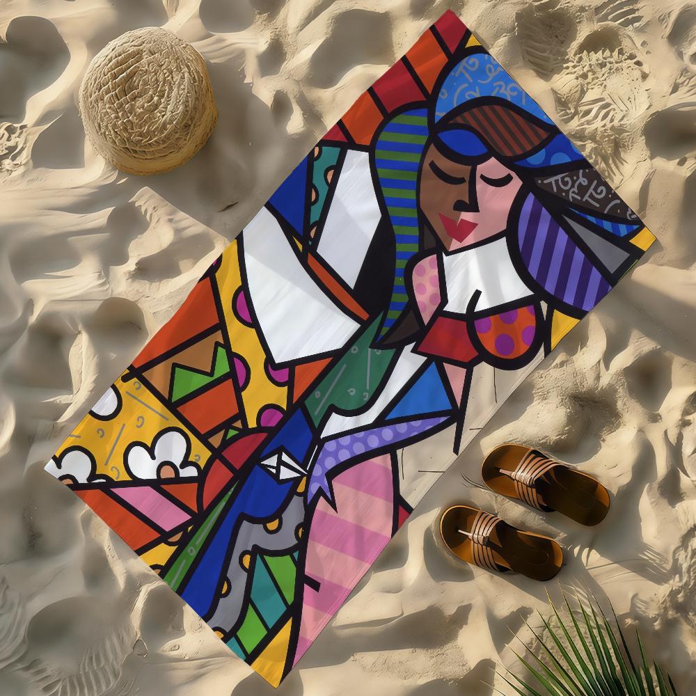 Pop Art R-Romero B-Britto-S Towel Soft Lightweight Anti-Sand Large Beach Towel Quick-Drying Bath Sports Family W30*H60(CM)
Pop Art R-Romero B-Britto-S Towel Soft Lightweight Anti-Sand Large Beach Towel Quick-Drying Bath Sports Family W30*H60(CM)