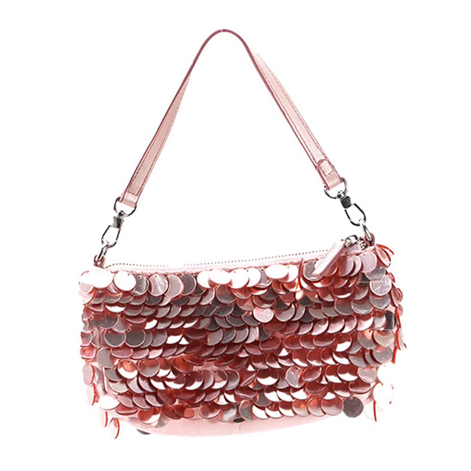 Women Sequins Handbags Zipper Dumpling Bag Elegant Clutches Wallets Glitter Evening Bag for Wedding Travel Party Bridal Girls розовый
Women Sequins Handbags Zipper Dumpling Bag Elegant Clutches Wallets Glitter Evening Bag for Wedding Travel Party Bridal Girls розовый