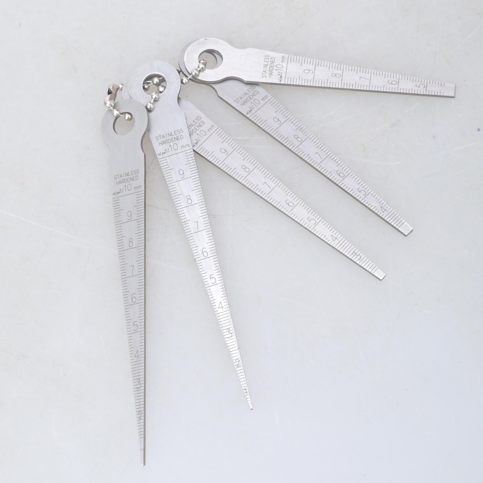 5 Piece Steel Feeler Gauge Set Precision Gap Measuring Tool with Clear Scale for Welding & Mechanical Inspection B
5 Piece Steel Feeler Gauge Set Precision Gap Measuring Tool with Clear Scale for Welding & Mechanical Inspection B